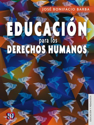 cover image of Educación para los derechos humanos